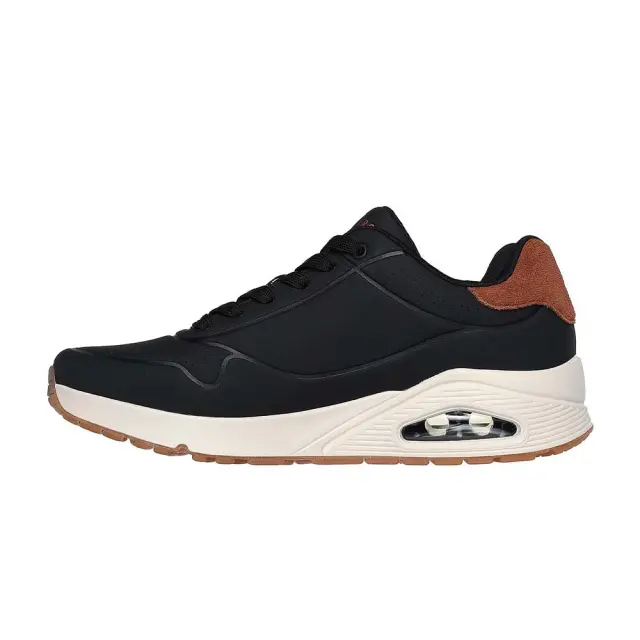 Skechers Men's Uno Suited On Air Μαύρο 183004-BLK (Skechers) 2