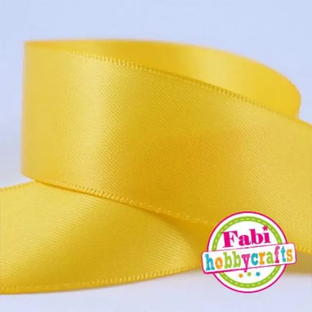Κορδέλα Fabi Σατέν 20mm x 50y Κίτρινο