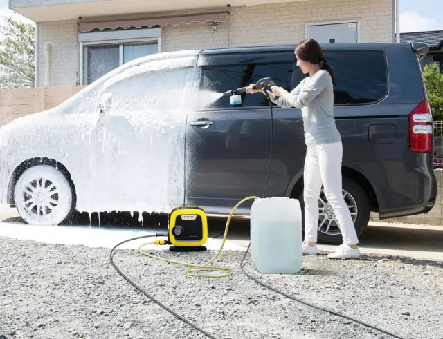 Πλυστικό Ρεύματος Υψηλής Πίεσης Karcher με Πίεση 110bar και ισχύ 1400W1.600-054.0 2