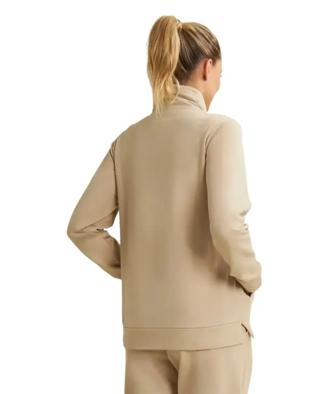 Freddy - Γυναικεία Ζακέτα Φούτερ με ζιβάγκο Comfort Fit F25WCRS1-Z44 Μπεζ 2
