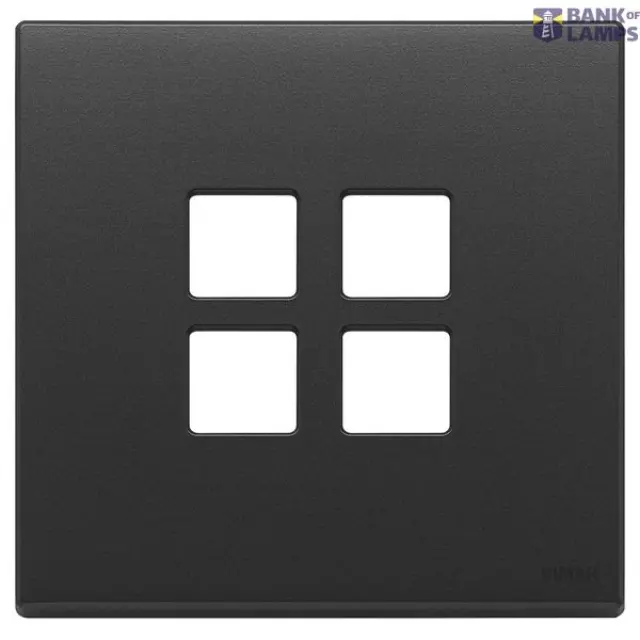 Plate 2Mx4 Flat anthracite grey