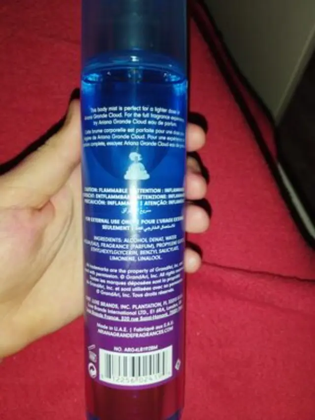 Ariana Grande Cloud Body spray for women 236 ml 2