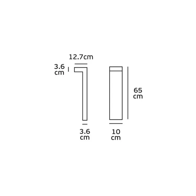 Φωτιστικό Δαπέδου LED Loka VK/02101/AN/W 9W 3000K IP54 Ανθρακί 2