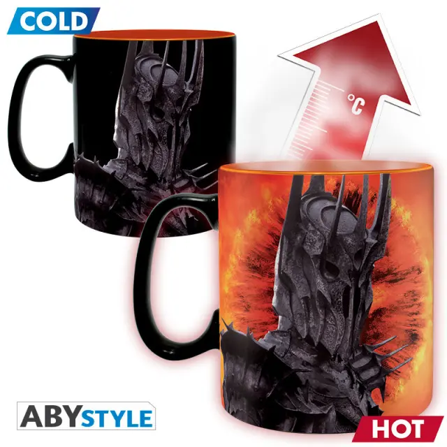 Κούπα LORD OF THE RINGS - Mug Heat Change - 460 ml - Sauron (ABYMUGA508) 2