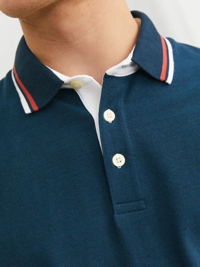 JJEPAULOS POLO SS NOOS Sailor Blue 3