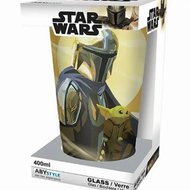 ABYstyle STAR WARS - Mando + the Child - XXL Glass 400ml (ABYVER183)