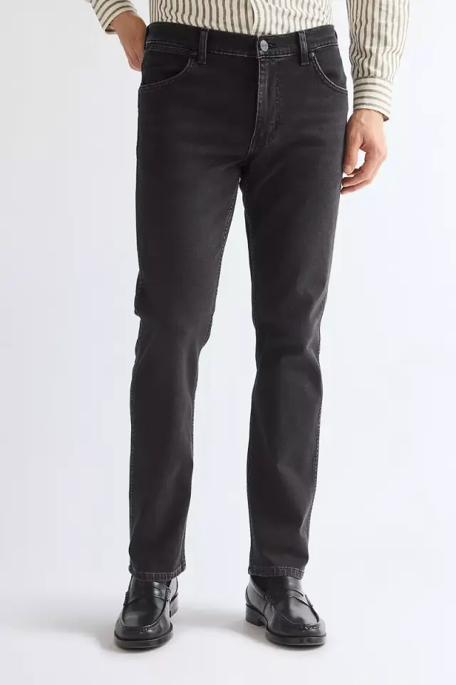 Wrangler Ανδρικό GREENSBORO VEIL Τζιν Παντελόνι – Washed Black - 30W 32L
