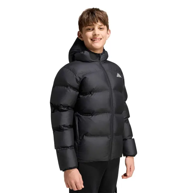adidas Sportswear Kids Synthetic Puffer Jacket Μαύρο KH0196 (adidas Sportswear)