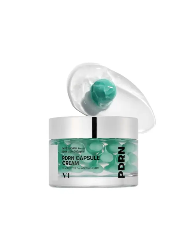 VT Cosmetics PDRN Capsule Cream 100 Ενυδατική & Αντιγηραντική Κρέμα Προσώπου με Vegan PDRN, Υαλουρονικό & Πεπτίδια 50ml