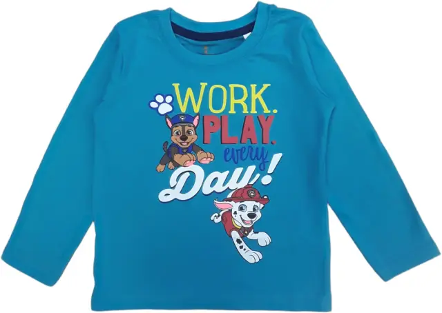 Μπλουζάκι Μακρυμάνικο Paw Patrol Work Play Every Day Mint 8020366 - 6-7 Y (122cm)