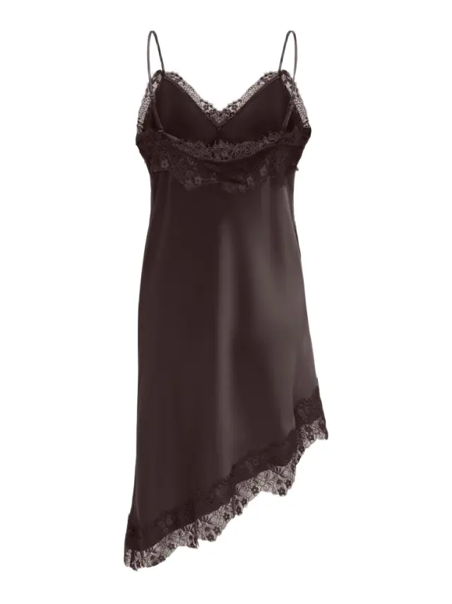 Only ONLINDONA γυναικείο σατέν lingerie φόρεμα με δαντέλα 15382051-2 2