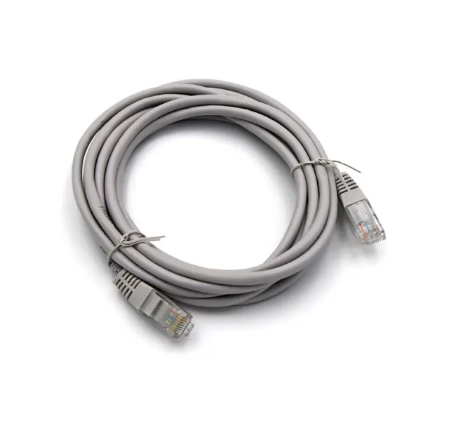 ΚΑΛΩΔΙΟ UTP Cat5e CCA 4x2x7*0.16mm 3m ECO ΓΚΡΙ