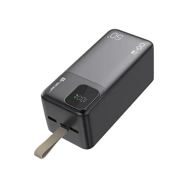 Tracer PowerBank Prime-V5 50000mAh QC22.5W PD20W Gray (TRABAT47825)