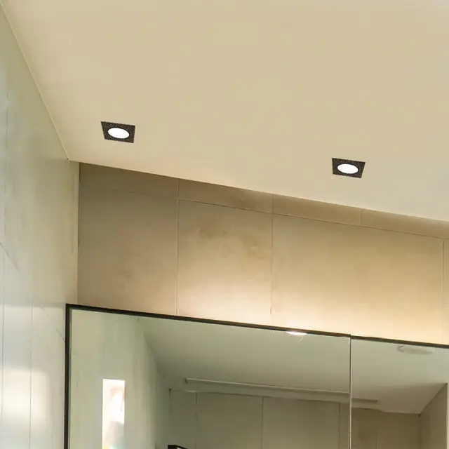 InLight Χωνευτό σποτ από χρώμιο μέταλλο 1XGU10 IP44 D:8cm (Χ0009-CH) 3