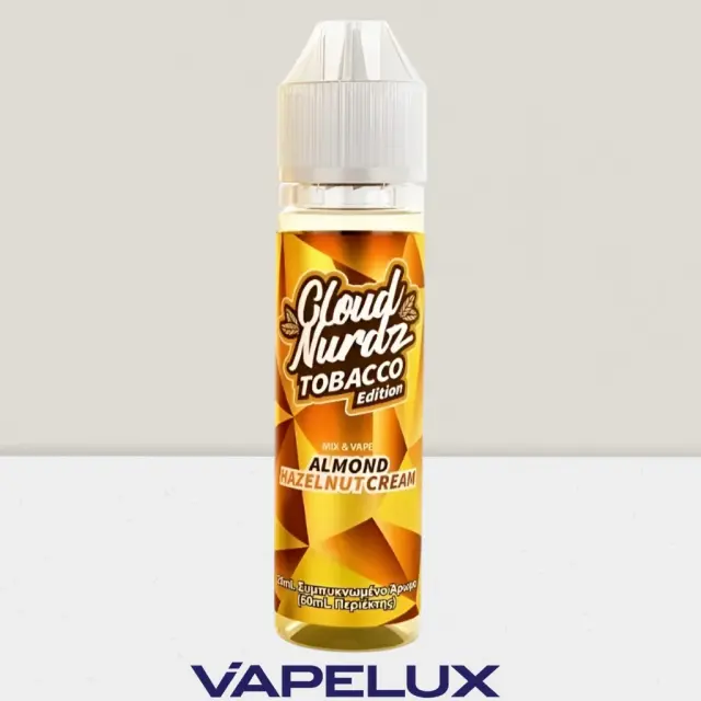 Cloud Nurdz - Tobacco Edition Flavor Shots Almond Hazelnut 20ml to 60ml 2