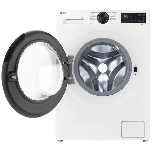 LG Πλυντήριο Ρούχων 11kg με Τεχνολογία Ατμού 1400 Στροφών ThinQ F4X5011TWB 2