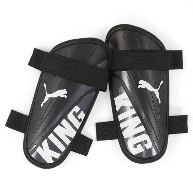 Puma King Strap Guard (030935-01) - Λευκό-Μαύρο - XL