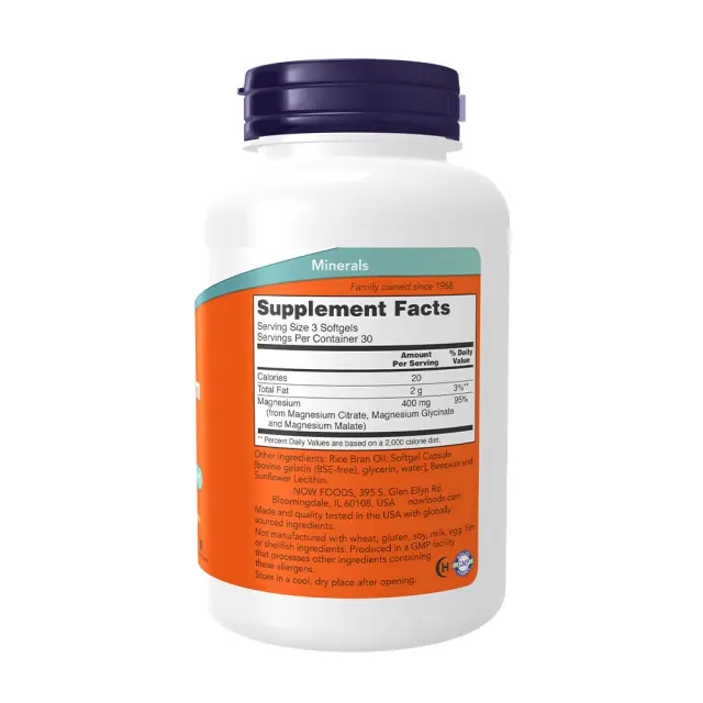 Now Foods Magnesium Citrate 2