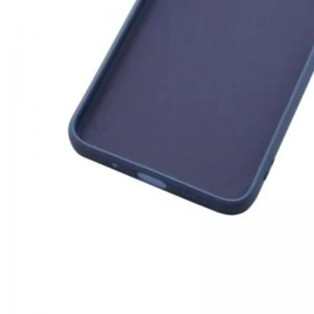 Θήκη Liquid Silicon inos Xiaomi Redmi 12 L-Cover Ματ Γκρι-Μπλε N62621 3