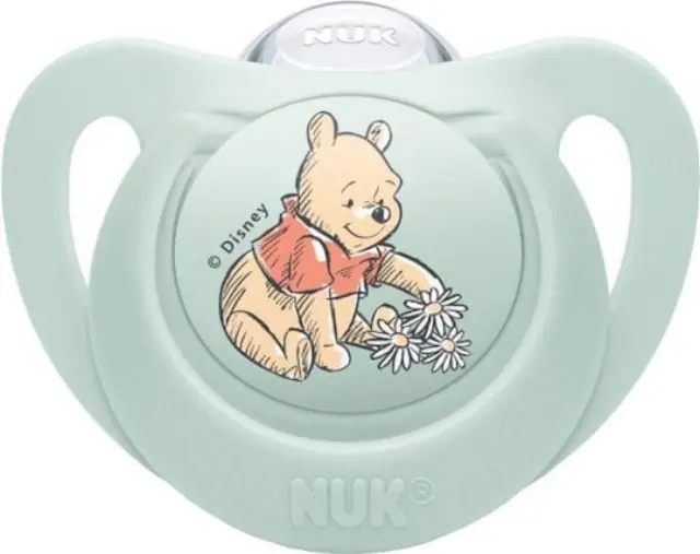 Nuk Ορθοδοντική Πιπίλα Σιλικόνης Star Disney Winnie για 6-18 μηνών 1τμχ - "Winnie The Pooh" 2