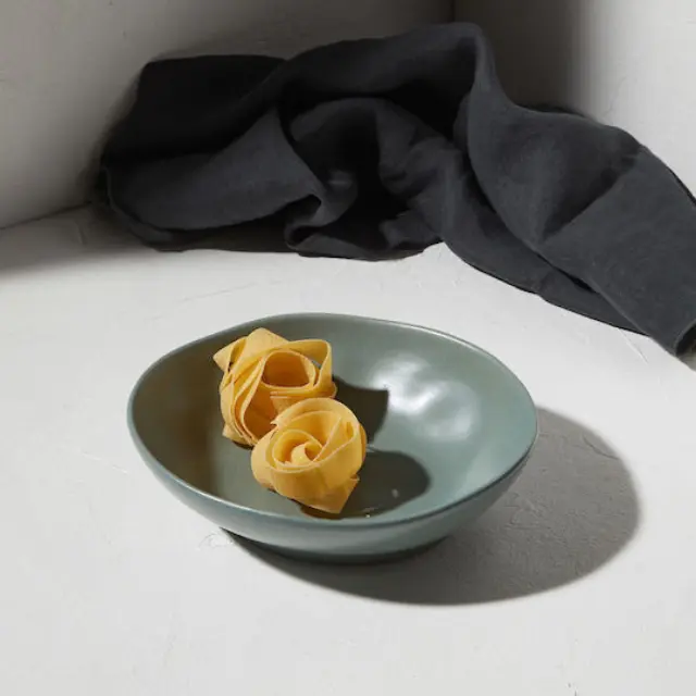 ESTIA ΠΙΑΤΟ ΒΑΘΥ MARE STONEWARE 22cm TEAL 2