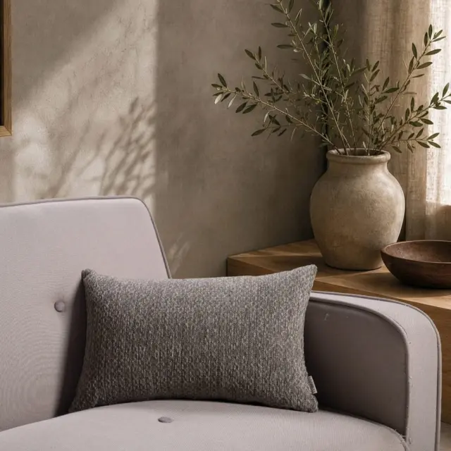 Μαξιλαροθήκη Richmond 03 Dusty Brown TEORAN 50x50cm 2
