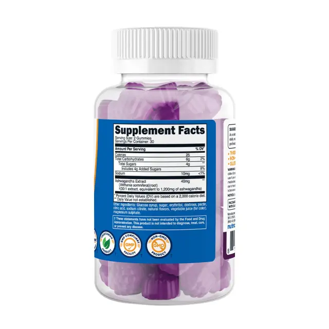 Nutricost Ashwagandha Gummies 1200 mg 2
