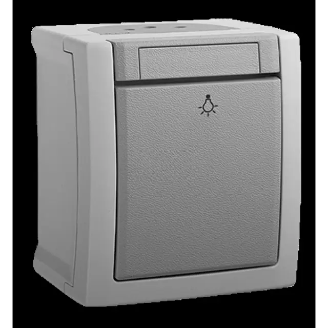 Pacific Grey (Quick Connection) Light Switch