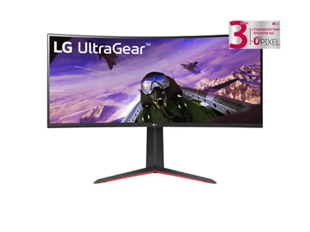 LG Gaming Monitor 34" 34GP63AP-B UltraWide Curved VA QHD HDR Black (34GP63AP-B.AEU)