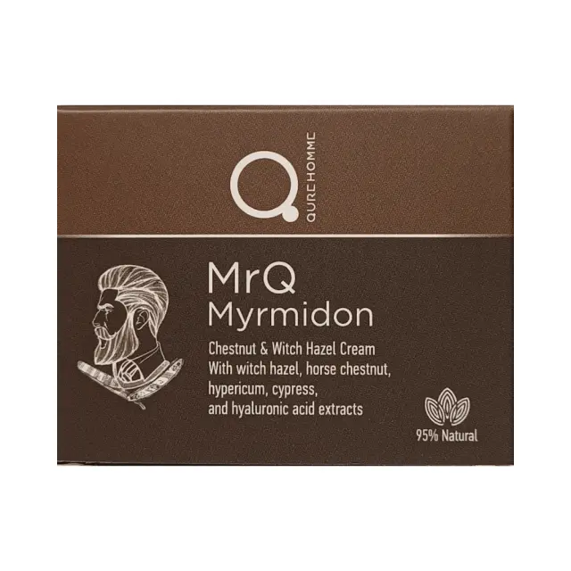 Mr.Q Myrmidon Hemostat - Horse Chestnut and Hamamelis Cream 50ml by QureHomme 2