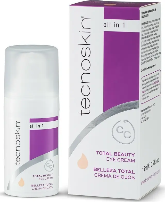 Tecnoskin All in One CC Ενυδατική & Αντιγηραντική Κρέμα Ματιών κατά των Ατελειών 15ml