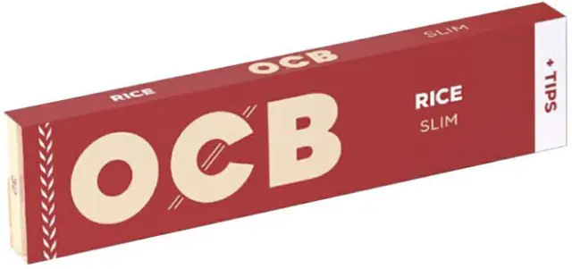 OCB Χαρτάκια Rice King Size Slim & Τζιβάνες