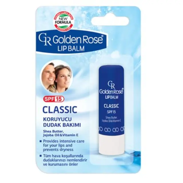 Golden Rose Lip Balm Classic Με Spf15 4.6gr