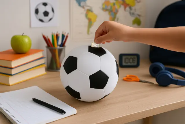 iTotal - Piggy Bank FOOTBALL (XL2497V) - Baby and Children