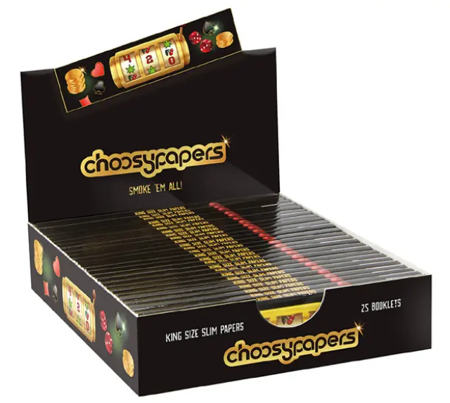 Choosypapers Χαρτάκια King Size Slim 32φ. - Slot Machine 2