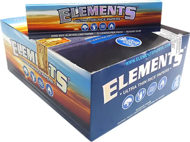 Elements Χαρτάκια - King Size Slim 50τεμ.