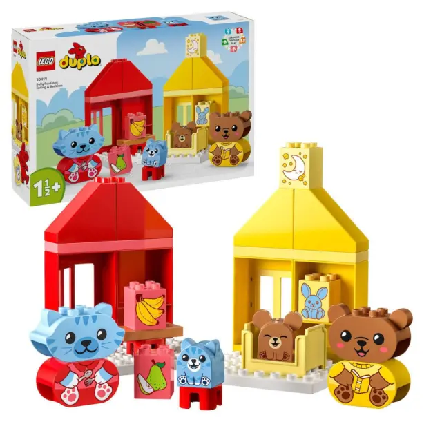LEGO DUPLO: My First Καθημερινές Ρουτίνες: Φαγητό + Ύπνος (10414)