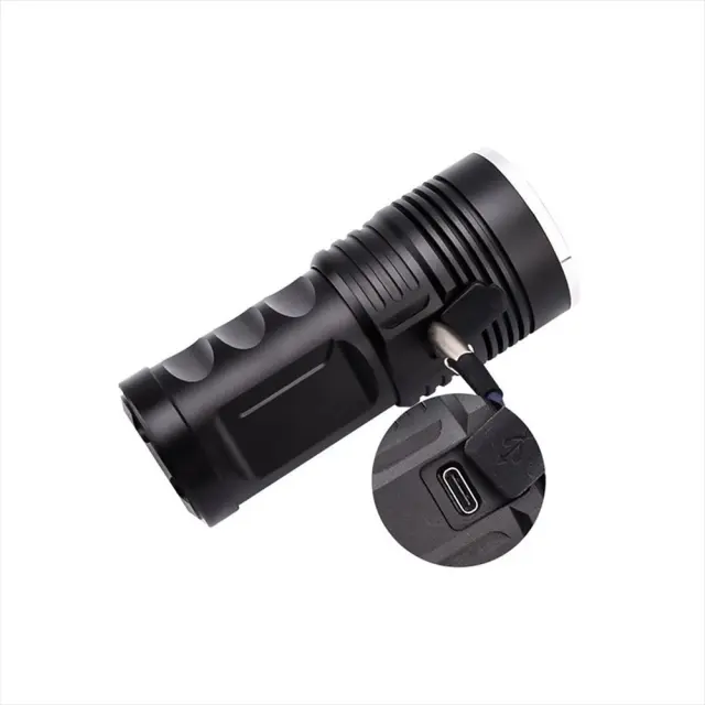 AKIS AK18007 Επαναφορτιζόμενος Φακός - 01-Black-Μαύρο 3