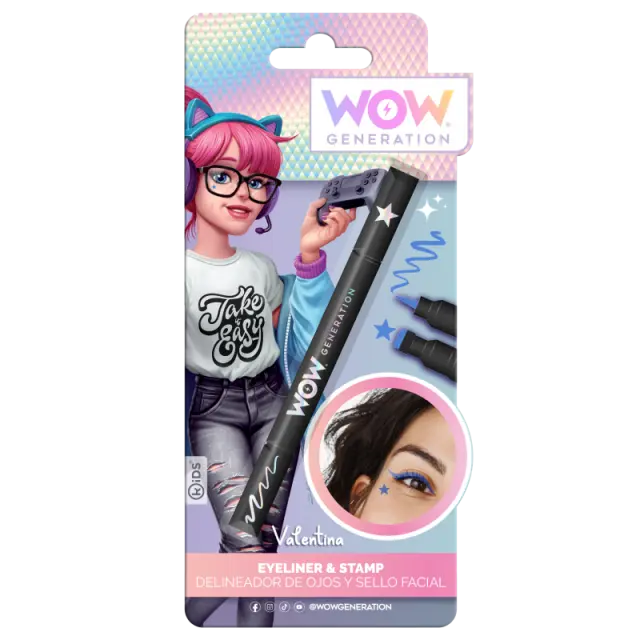 Eyeliner Wow Generation με σφραγίδα μπλε αστεράκι