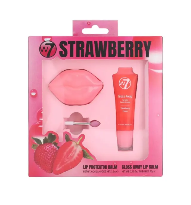 Lip Care Gift Set Kit - Strawberry W7