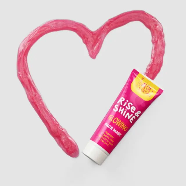 Aloe+ Colors Rise & Shine Glowing Face Mask Μάσκα Προσώπου για Λάμψη, 60ml 2