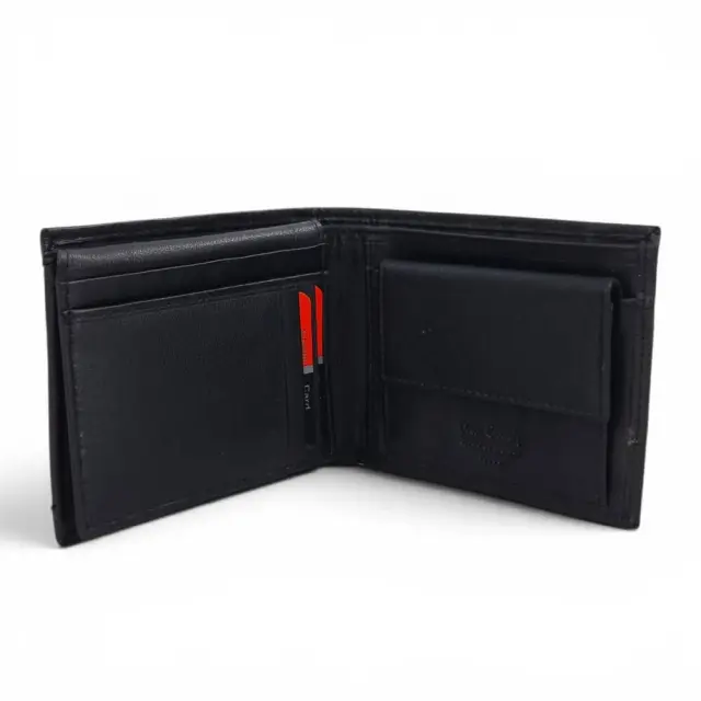 Ανδρικό Πορτοφόλι Δερμάτινο RFID Pierre Cardin 8806-TILAK134 12.5x9.5cm Μαύρο 3