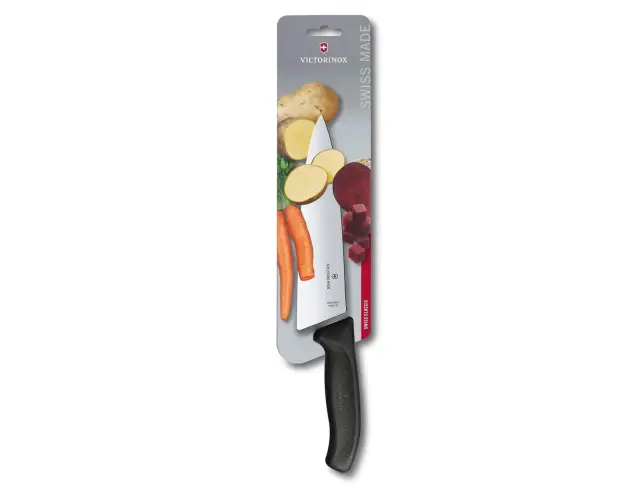 Μαχαίρι σεφ Victorinox Swiss Classic με έξτρα φαρδιά λάμα και μήκος λεπίδας 20cm - Black6.8063.20B 2