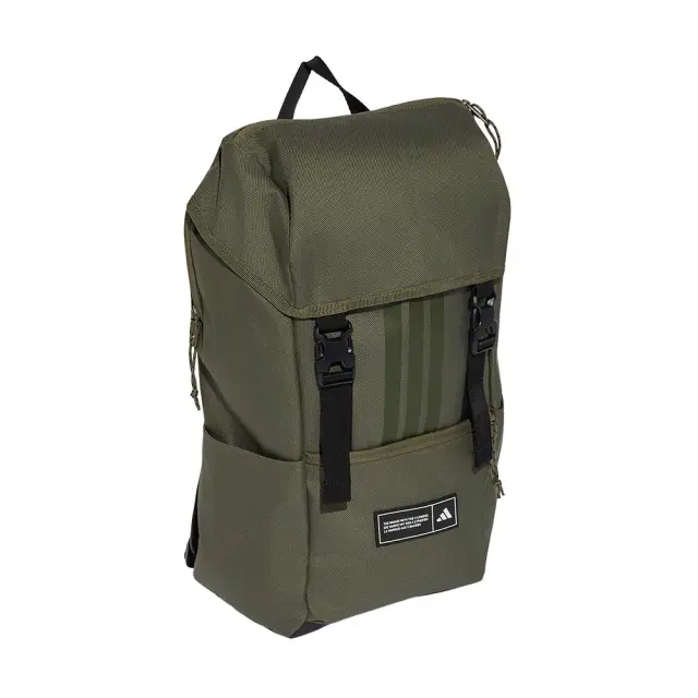 adidas Performance Adult 3Stripes Flap Backpack Λαδί KG9573 (adidas Performance) - One Size 3