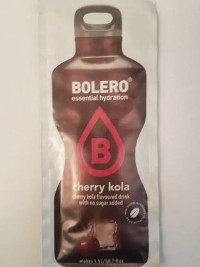 BOLERO Κεράσι & Κόλα - Χυμός σε σκόνη για 1,5L (σακουλάκι 9γρ) 3
