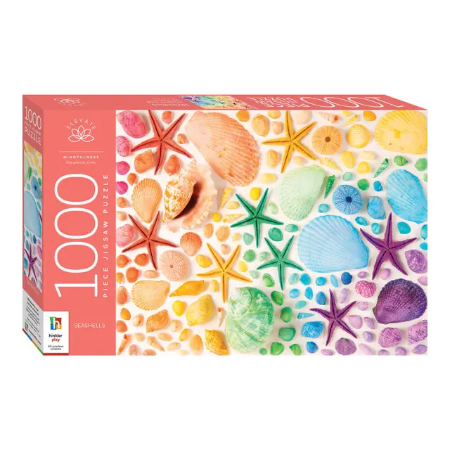 Παζλ Mindfulness 1000pcs Jigsaws: Seashells Hinkler
