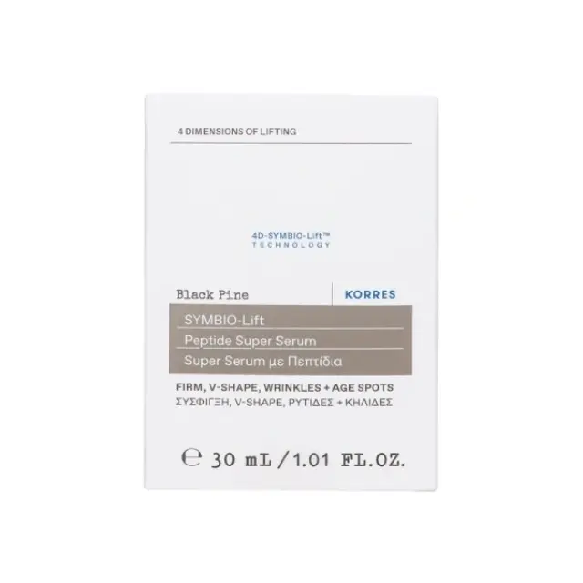 Korres Black Pine 4D Symbio-Lift Peptide Super Serum με Πεπτίδια για Σύσφιξη, Ρυτίδες & Κηλίδες, 30ml 3