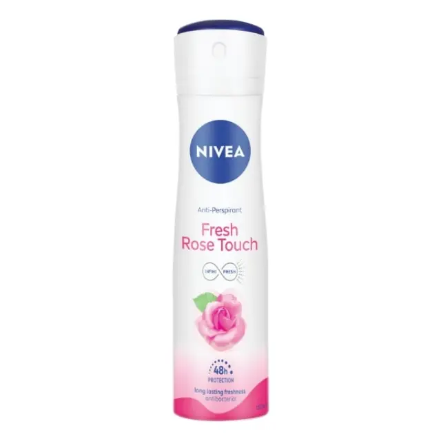 Nivea Female/male Deodorant Spray Fresh Rose Touch 150ml