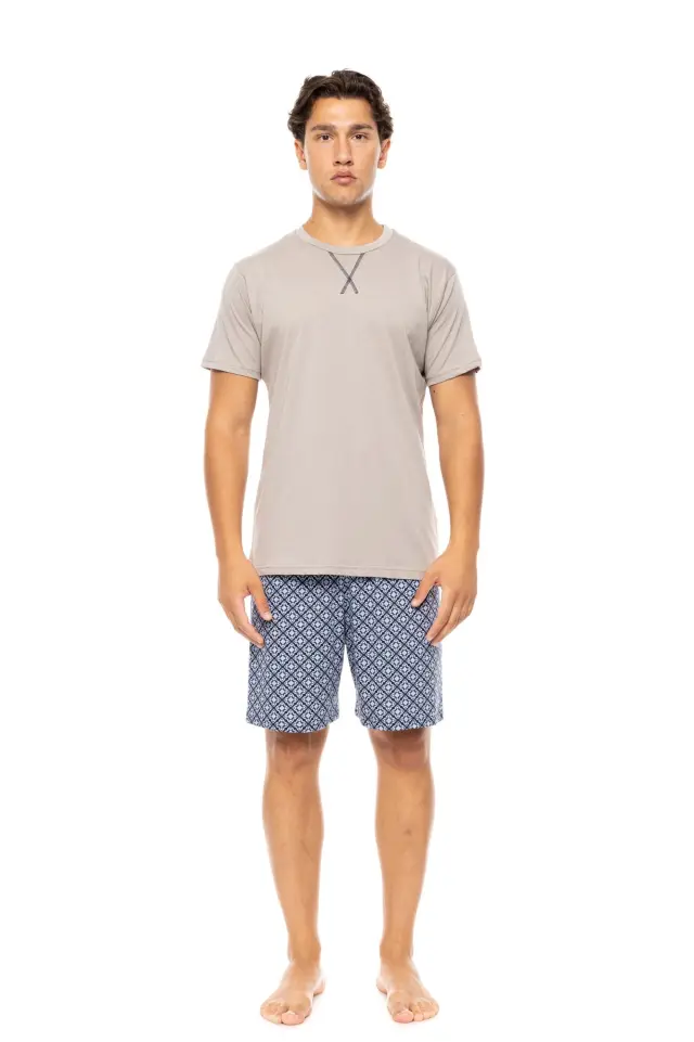 S-M560 - Yacht Blue - PYJAMA NAVY BOTANY