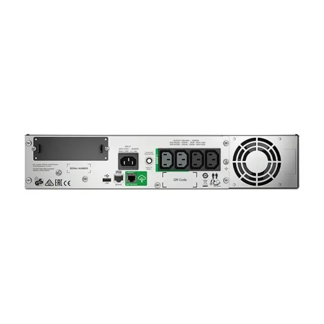 APC LCD RM 2U 230V with SmartConnect UPS Line-Interactive 1500VA 1000W με 4 IEC Πρίζες (SMT1500RMI2UC) 2